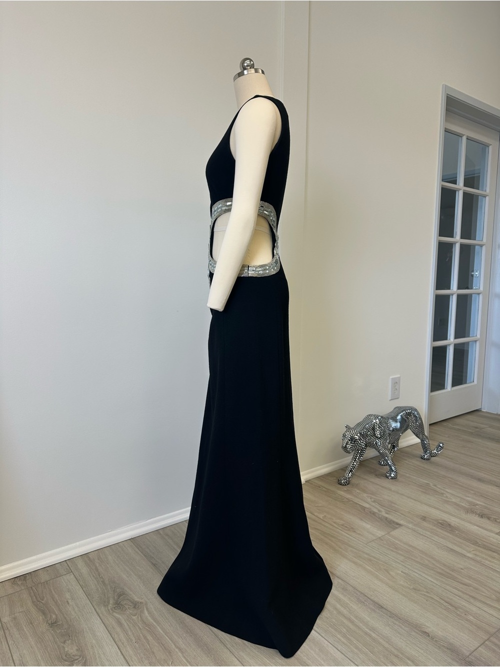 CHLOE
Textured Wool Crepe Gown - Picture 9 of 13